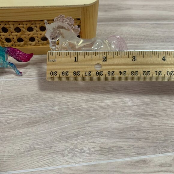 Breyer Horses Suncatchers Used Dyed Horses Lot Of 3 - Picture 9 of 12